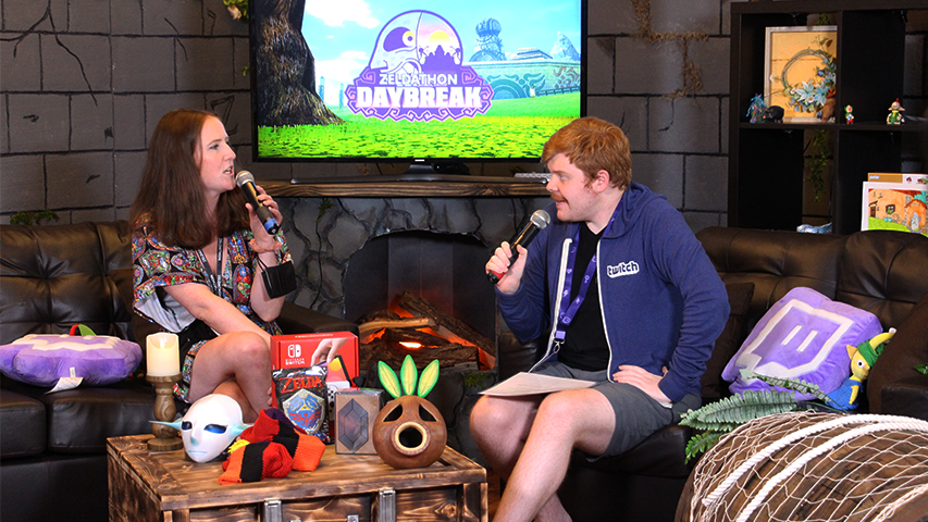 A prize segment on our live set